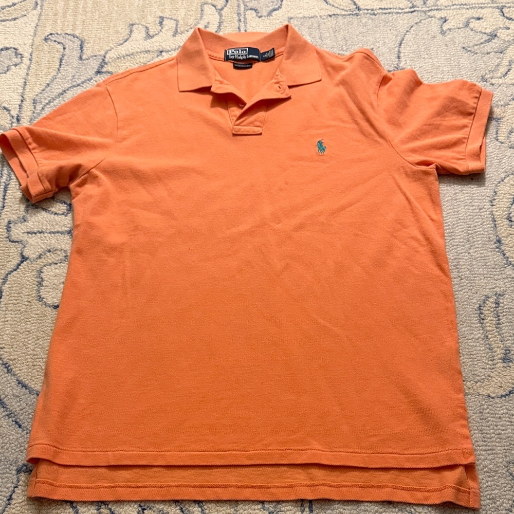 Ralph Lauren Vibrant Orange Polo Shirt